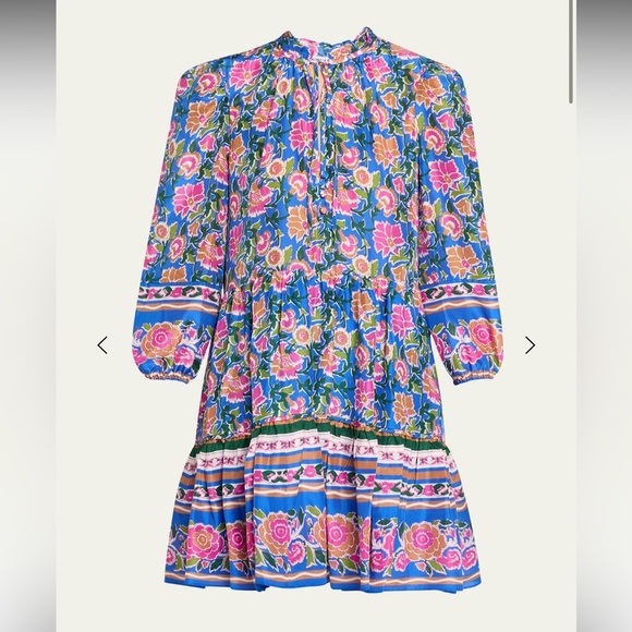 NWT Veronica Beard Sarong Floral Print Hawken Dress Size 4 - Picture 1 of 11